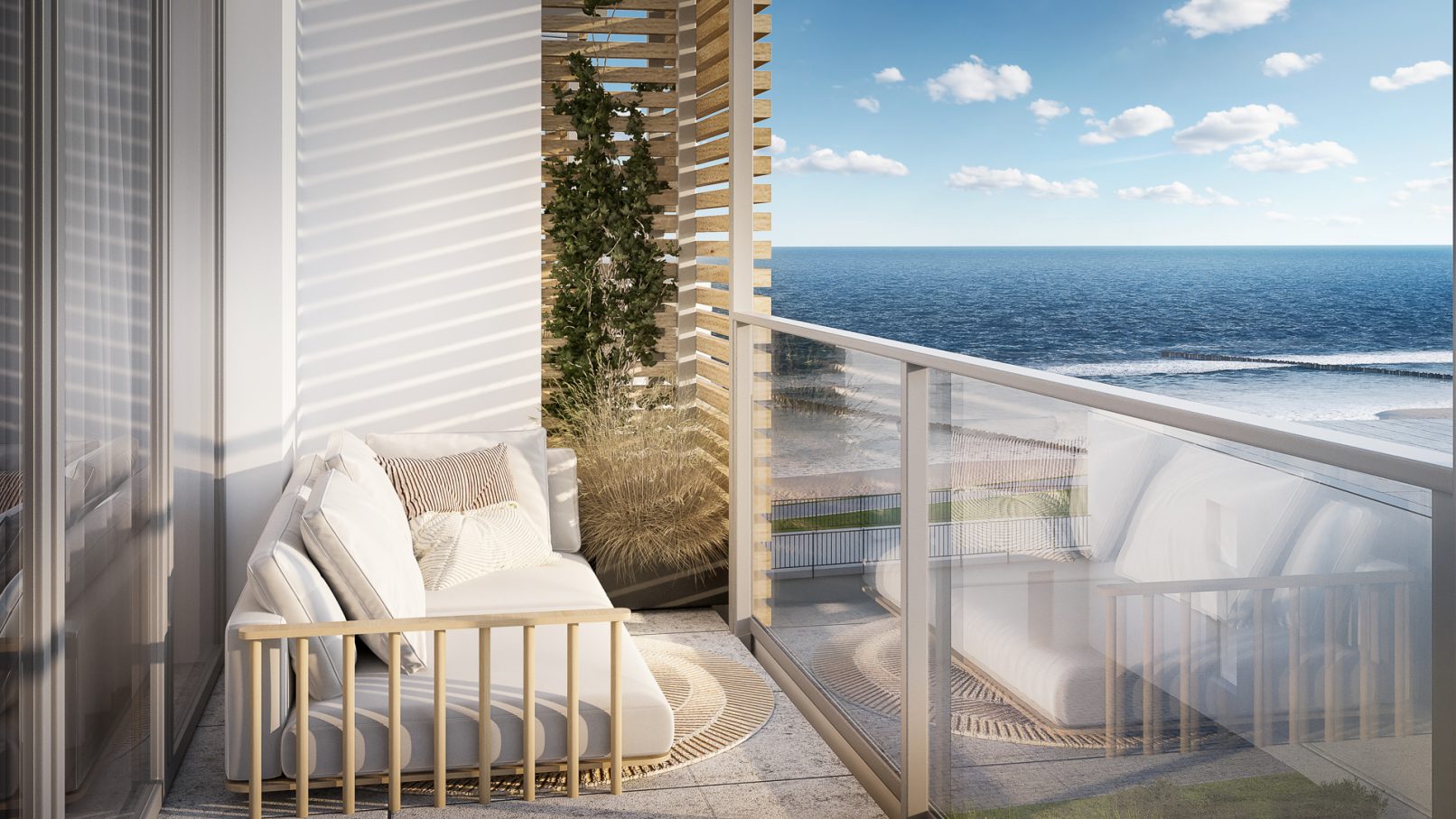 Ustronie Morskie - apartamentowiec www.arkadiapark.pl